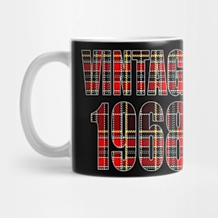 Vintage 1968 Retro 60's 50th Birthday Gift Mug